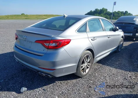2017 Hyundai Sonata Sport 2.0T from USA, damaged, VIN 5NPE34AB4HH519636